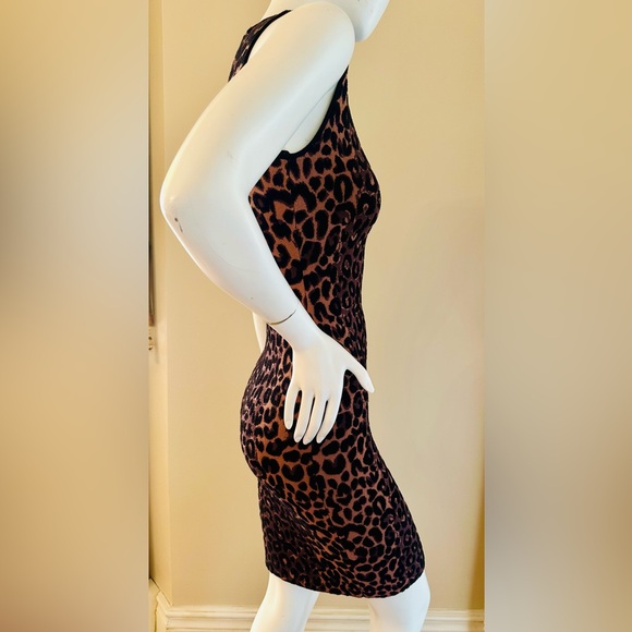 Milly
Animal print, Textured Cheetah Sleeveless Fitted Dress Size S - Picture 5 of 12